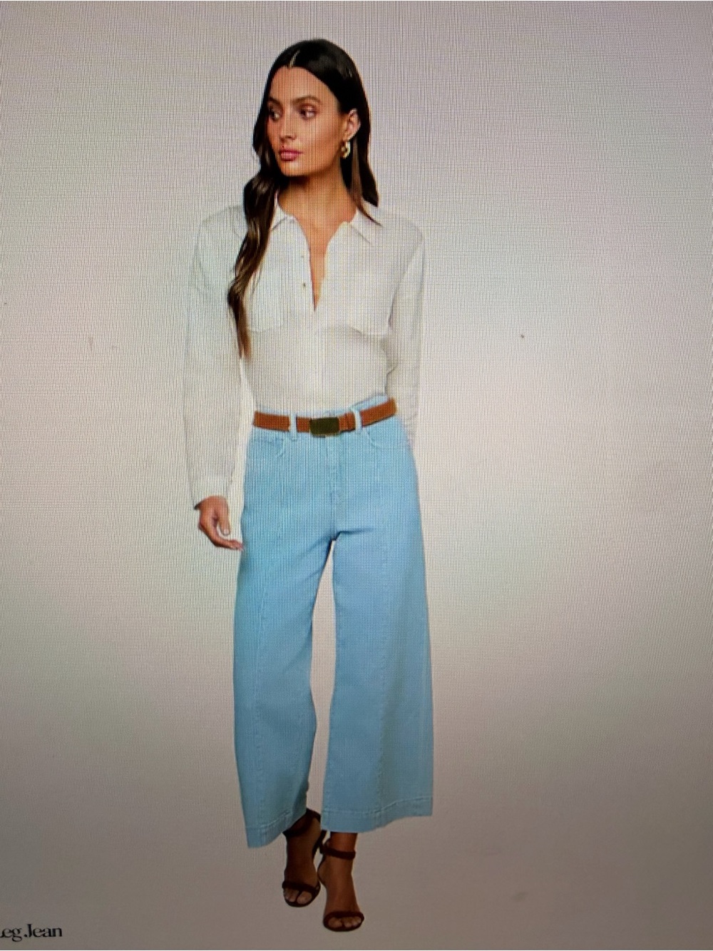 L’AGENCE Wide Leg Women's Jeans